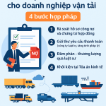 Doanh nghiệp logistics bị nợ cước vận chuyển – Làm sao thu hồi đúng luật, tránh rủi ro?
