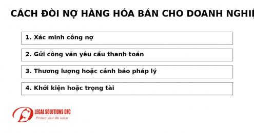 Cách đòi nợ bán hàng cho doanh nghiệp