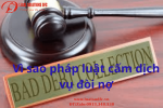 Tại sao pháp luật cấm dịch vụ đòi nợ thuê?