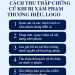 CÁCH THU THẬP CHỨNG CỨ KHI BỊ XÂM PHẠM THƯƠNG HIỆU, LOGO