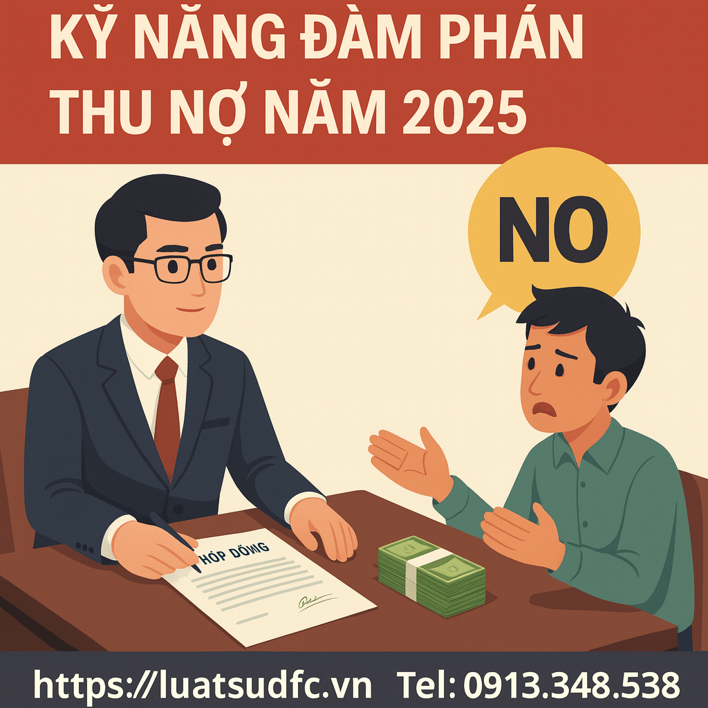 Kỹ năng đàm phán, thương lượng trong thu hồi công nợ năm 2025 – Đòi nợ hợp pháp theo phong cách Luật sư DFC