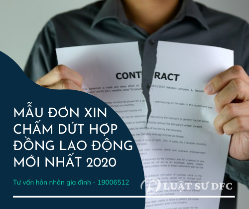Hướng dẫn viết mẫu đơn xin chấm dứt hợp đồng lao động mới nhất 2021