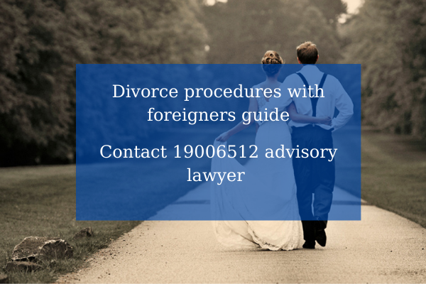 Divorce procedures with foreigners guide